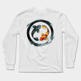 Ying Yang Koi Long Sleeve T-Shirt